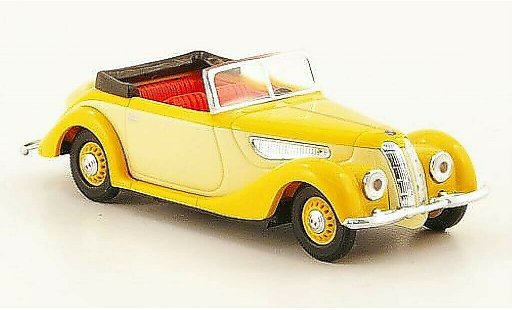 EMW 327 Cabriolet 1/87 Busch beig/beige CMD-Ausfuhrung modelauto