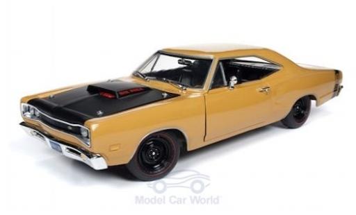 Modelauto Dodge Coronet Super Bee beige/zwart 1969 1/18 Ertl