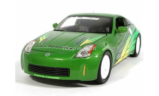 Nissan 350Z Base 1/18 Ertl 2003 THE FAST AND THE FURIOUS modelauto