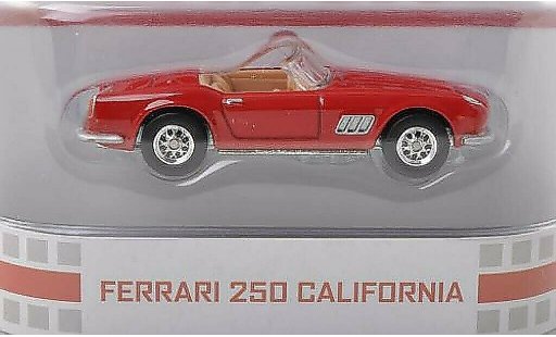 Ferrari 250 GT 1/64 Hot Wheels California Spyder rood Ferris macht blauw modelauto
