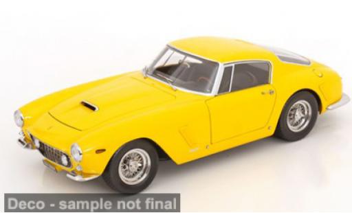 Modelauto Ferrari 250 SWB GT Passo Corto geel 1961 1/12 KK Scale