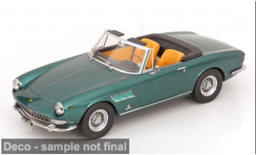 Modelauto Ferrari 275 GTS Pininfarina Spyder groen 1964 1/18 KK Scale