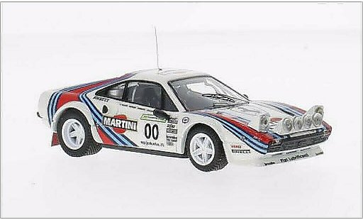 Ferrari 308 GTB 1/43 Best Team G.Makela Martini Rally Finnland 2009 /olijfgroener modelauto