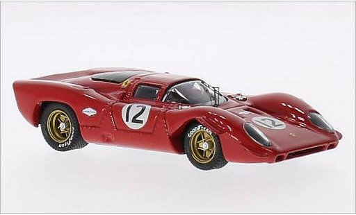 Ferrari 312 P 1/43 Best Coupe RHD No.12 N.A.R.T. Bridgehampton 1969 modelauto
