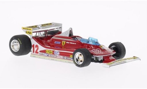 Ferrari 312 T4 1/43 Brumm No.12 GP Monaco 1979 modelauto