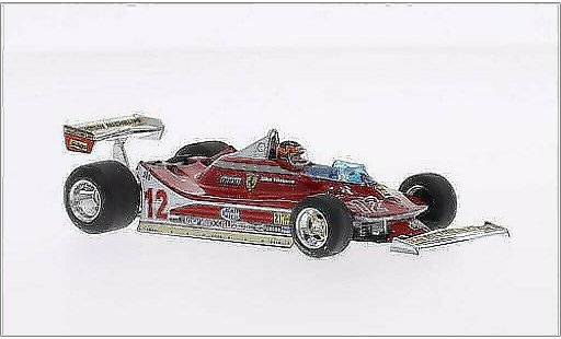 Ferrari 312 T4 1/43 Brumm No.12 Scuderia formule 1 GP USA West 1979 modelauto