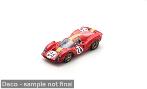 Modelauto Ferrari 330 P4 24h Le Mans 1967 #24 W.Mairesse/J.Beurlys 1/43 Look Smart