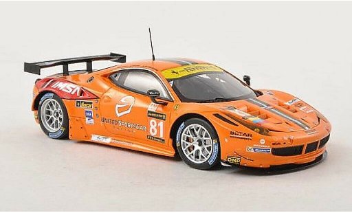 Ferrari 458 Italia GT2 1/43 Fujimi No.81 8Star Motorsports 24h Le Mans 2013 /J.Bright modelauto