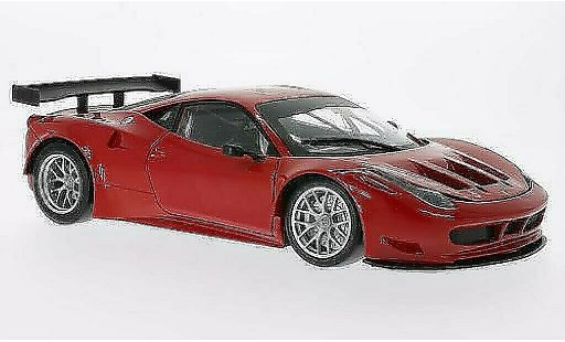 Ferrari 458 Italia GT2 1/18 Hot Wheels rood modelauto