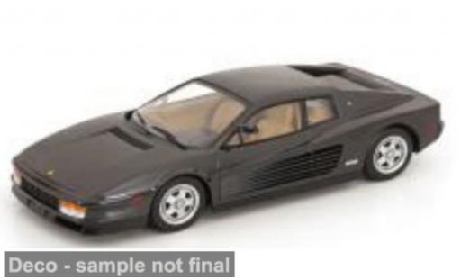 Modelauto Ferrari Testarossa Monospecchio antraciet 1984 1/18 KK Scale
