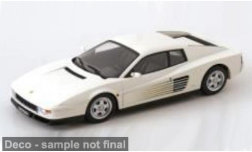 Modelauto Ferrari Testarossa Coupe wit 1986 1/18 KK Scale