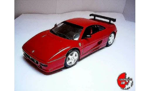 Ferrari F355 Berlinetta 1/18 Hot Wheels Sedan challenge rood modelauto