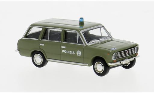 Modelauto Fiat 124 Familiare 1966 Polizia 1/87 Brekina