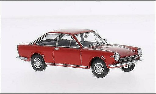 Fiat 124 Sport Coupe 1/43 Kess 1S rood 1967 modelauto