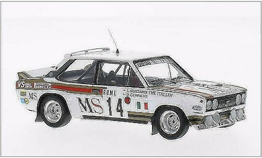 Fiat 131 Abarth 1/43 Trofeu No.14 MS Team MS Rally WM Rally Monte-Carlo 1981 /L.Guizzardi modelauto