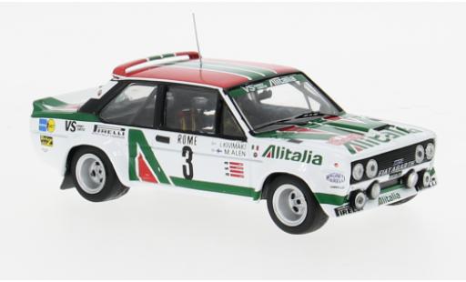 Modelauto Fiat 131 Abarth Rally Monte Carlo 1979 #3 M.Alen/I.Kivimaki 1/43 IXO
