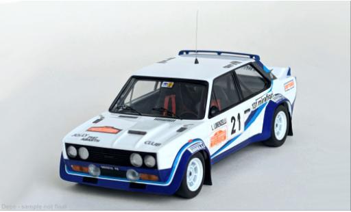 Modelauto Fiat 131 Abarth Rally San Remo 1977 #21 L.Lorenzelli/F.Collorafi 1/43 Trofeu