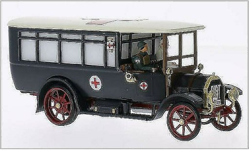 Fiat 18 Ambulanza 1/43 Rio BL Autobus RHD Croce Rossa modelauto