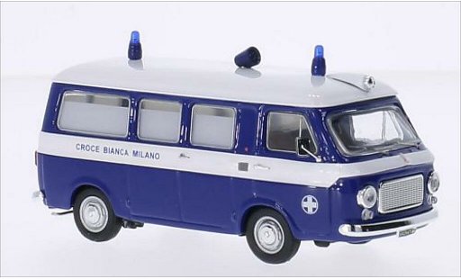Fiat 238 Ambulanza 1/43 Rio Croce Bianca Milano 1973 modelauto