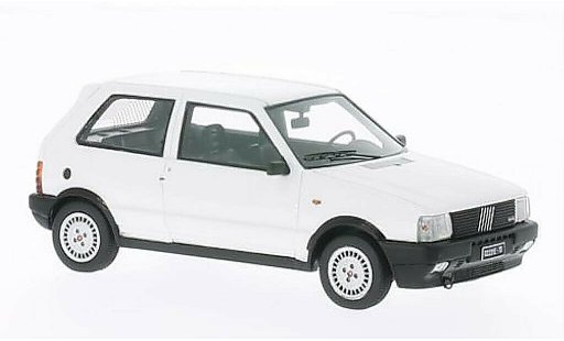 Fiat Uno Turbo i.e. 1/43 Kess wit 1985 modelauto