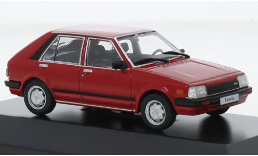 Modelauto Mazda 323 Base rood 1/43 First 43 Models
