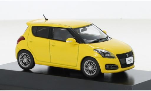 Modelauto Suzuki Swift Sport geel RHD 2012 1/43 First 43 Models