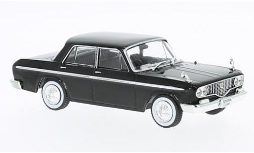 Modelauto Toyopet Crown 1962 Toyota zwart RHD 1/43 First 43 Models
