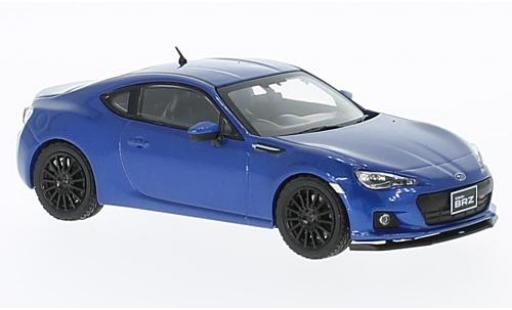 Modelauto Subaru BRZ STI tS metallic blauw RHD 2013 1/43 First 43 Models