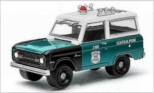 Ford Bronco Police 1/64 Greenlight NYPD - New York Politie Department 1967 modelauto
