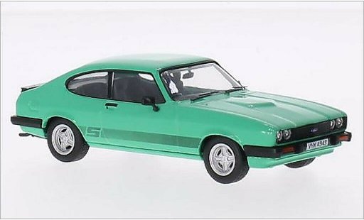 Ford Capri 3.0S 1/43 Vanguards MkIII groen RHD modelauto