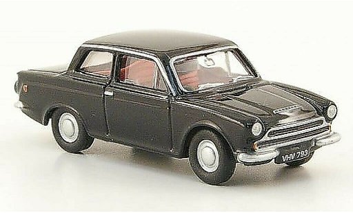 Ford Cortina MK1 1/76 Oxford MKI zwart modelauto