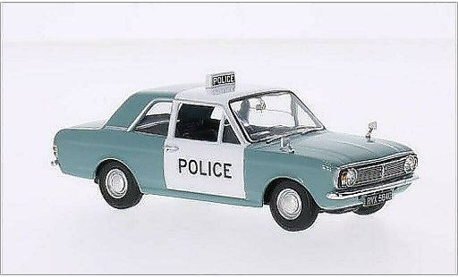 Ford Cortina Police 1/43 Vanguards MkII 1300 De Luxe RHD Manchester & Salford Politie modelauto