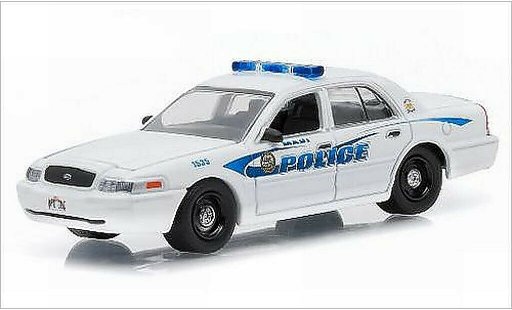 Ford Crown Police Interceptor 1/64 Greenlight Victoria Maui Politie 2008 modelauto
