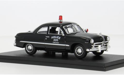 Modelauto Ford Custom Police 1949 Chicago Politie Department 1/43 Greenlight