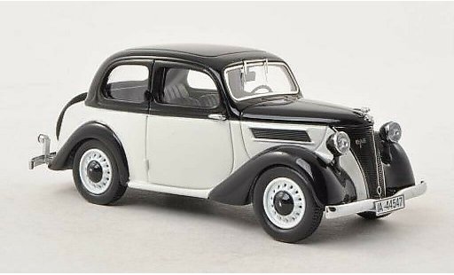 Ford Eifel Berline 1/43 Neo zwart/wit 1938 modelauto