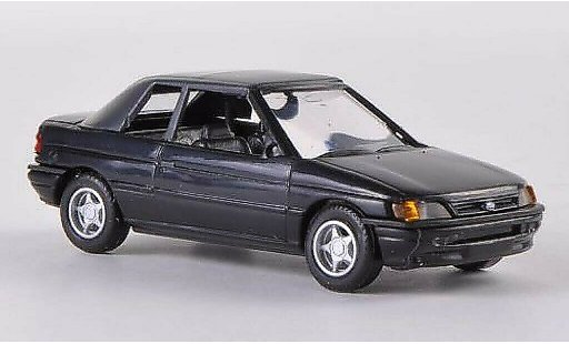 Ford Escort Berline 1/87 Busch Cabrio gesloten zwart 1991 modelauto