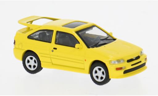 Modelauto Ford Escort Cosworth geel 1992 1/87 Minichamps