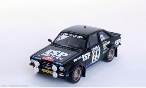 Modelauto Ford Escort Berlina MK II Rally Monte Carlo 1981 #28 H.Vossen/P.Theunissen 1/43 Trofeu