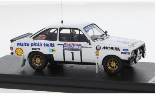 Modelauto Ford Escort RS MK II Rally WM 1000 Lakes Rally 1982 A.Vatanen/T.Harryman 1/43 Trofeu
