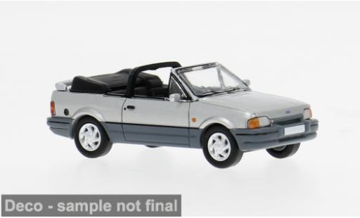 Modelauto Ford Escort Cabriolet MK IV grijs/grijs 1986 1/87 PCX87
