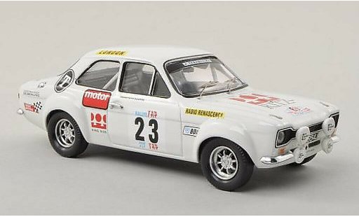 Ford Escort MK1 1/43 Trofeu MkI 1600 TC No.23 Ritz Rally Portugal 1973 /J.Anjos modelauto
