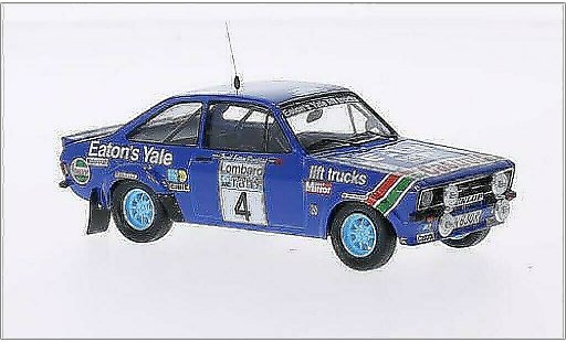 Ford Escort Rally 1/43 Trofeu MKII No.4 Eatons Yale WM RAC 1978 /A.Hertz modelauto