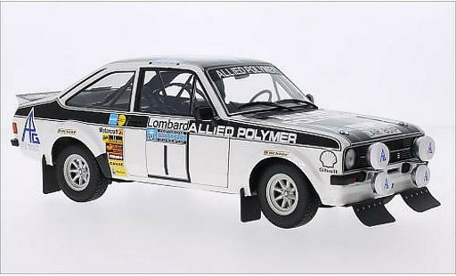 Ford Escort Rally 1/18 Minichamps MKII 1800 No.1 Allied Polymer WM RAC 1975 /H.Liddon modelauto