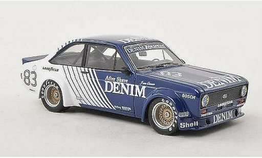 Ford Escort Rally 1/43 Neo MkII Gr.2 No.83 Denim Bergischer Lowe Zolder 1982 modelauto
