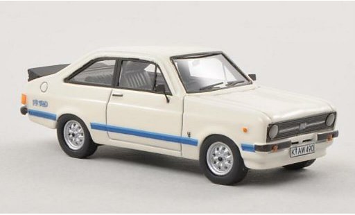 Ford Escort Berlina 1/87 Neo MkII 1800 wit RHD 1976 modelauto
