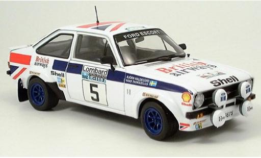 Modelauto Ford Escort RS 1800 #5 1/18 Sun Star