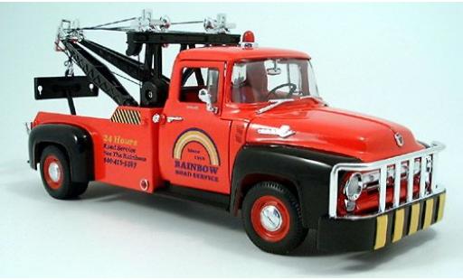 Modelauto Ford F-100 Pickup F 100 rood 1/18 Welly