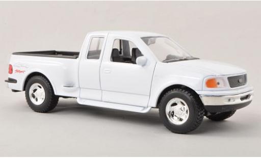 Modelauto Ford F-150 Pickup 50 Flaresid wit 1/24 Welly