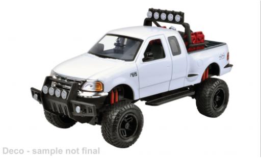 Modelauto Ford F-150 XLT 50 wit 2001 1/24 Motormax