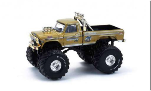Modelauto Ford F-250 Pickup gold 1987 Kings of Crunch 1/64 Greenlight